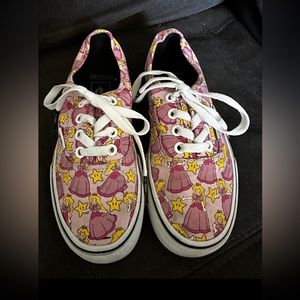 Princess Peach vans women’s size 5 Super Mario Bros